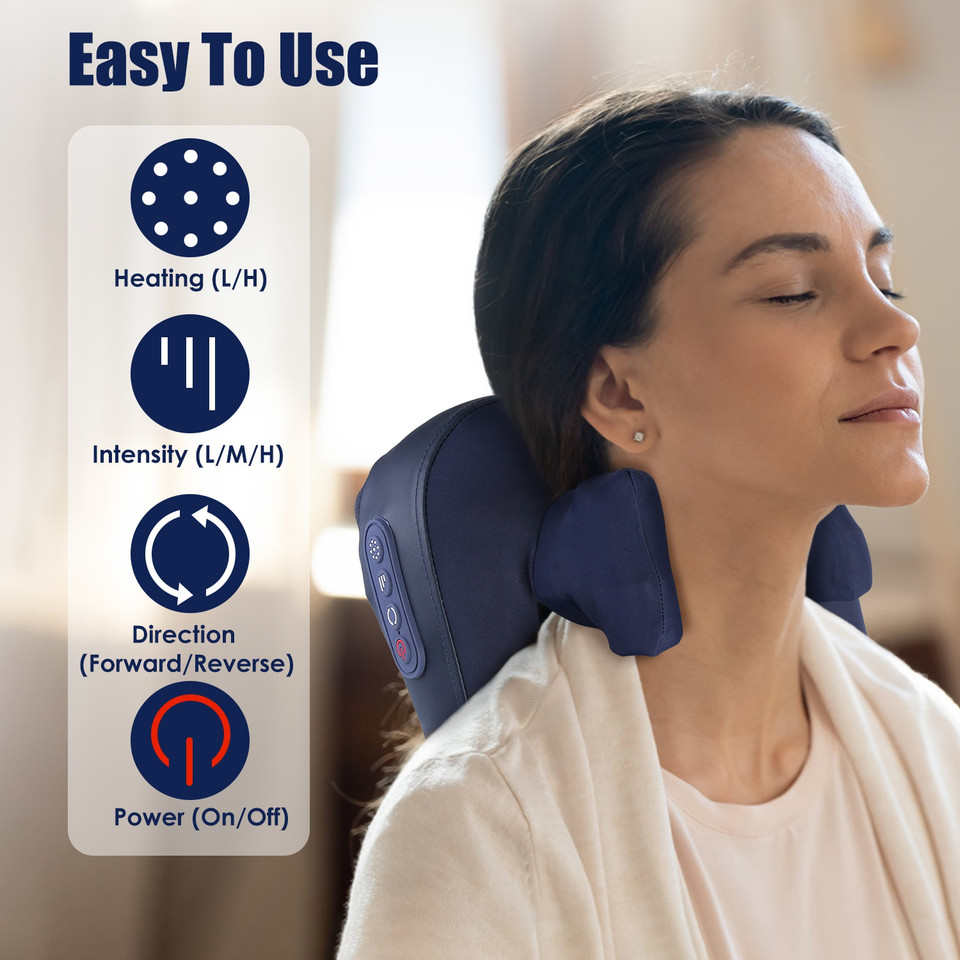 Heated Cordless Neck & Shoulder Massager product image