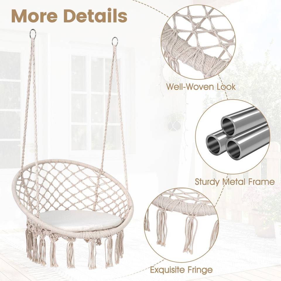 Macramé Swing Chair product image