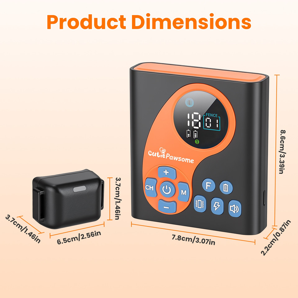 2-in-1 Wireless Dog Fence and Training System (1 or 2 Collars) product image