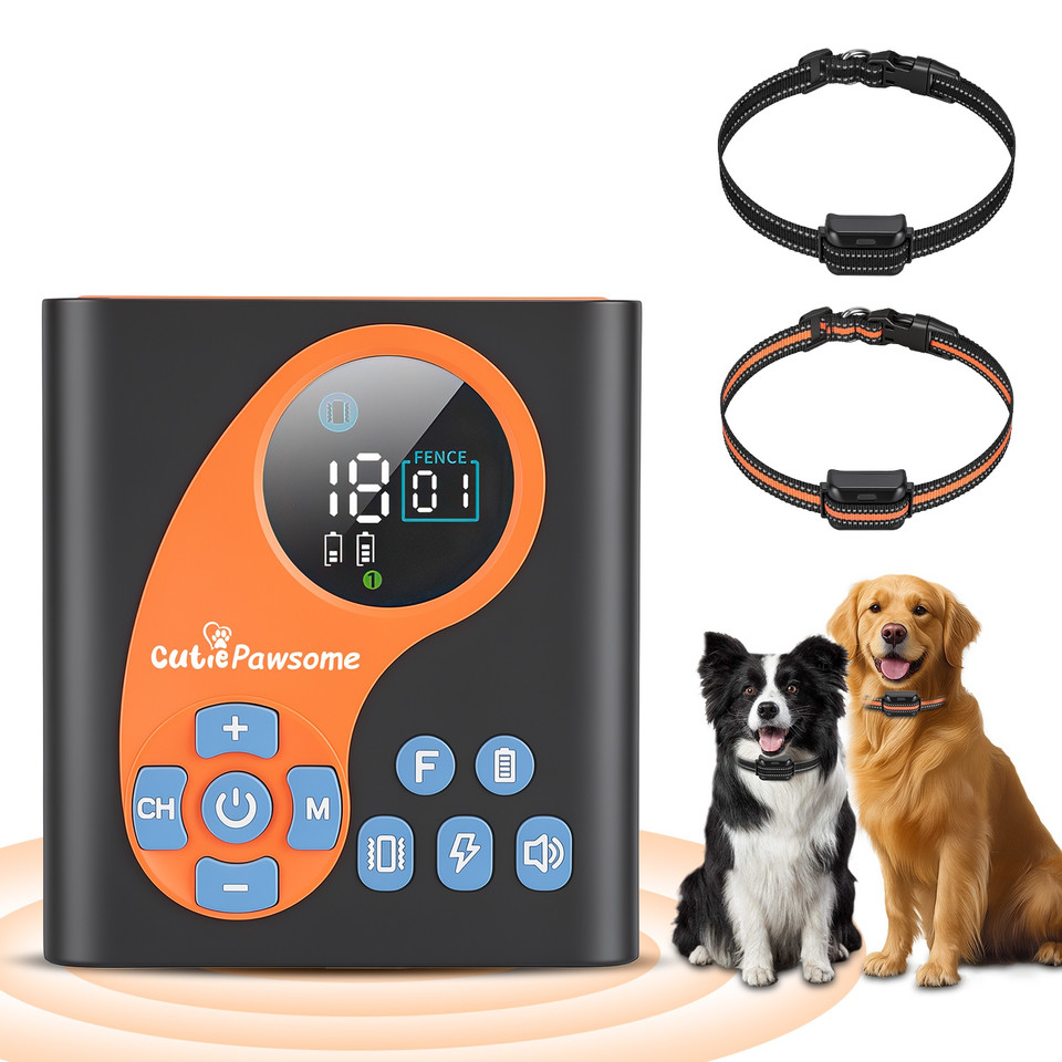 2-in-1 Wireless Dog Fence and Training System (1 or 2 Collars) product image