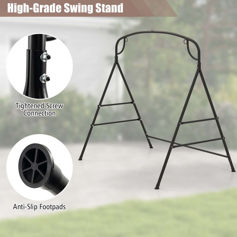 A-Shaped Patio Metal Swing Stand  product image