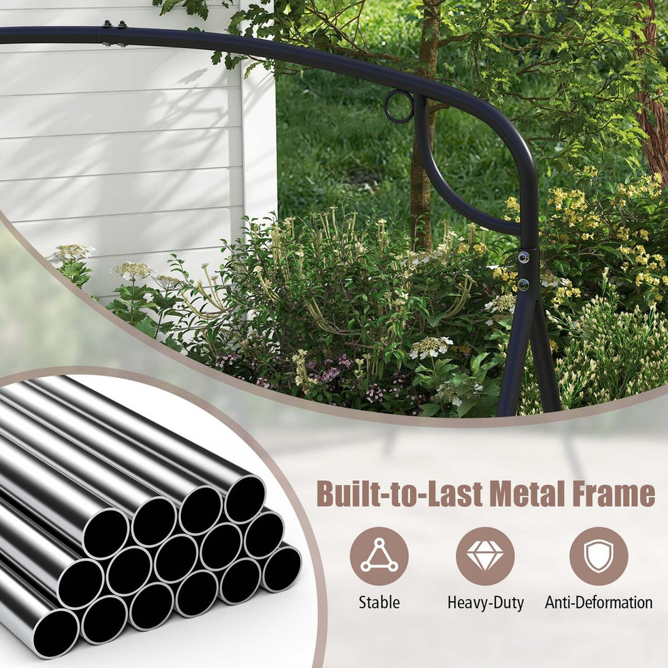 A-Shaped Patio Metal Swing Stand  product image