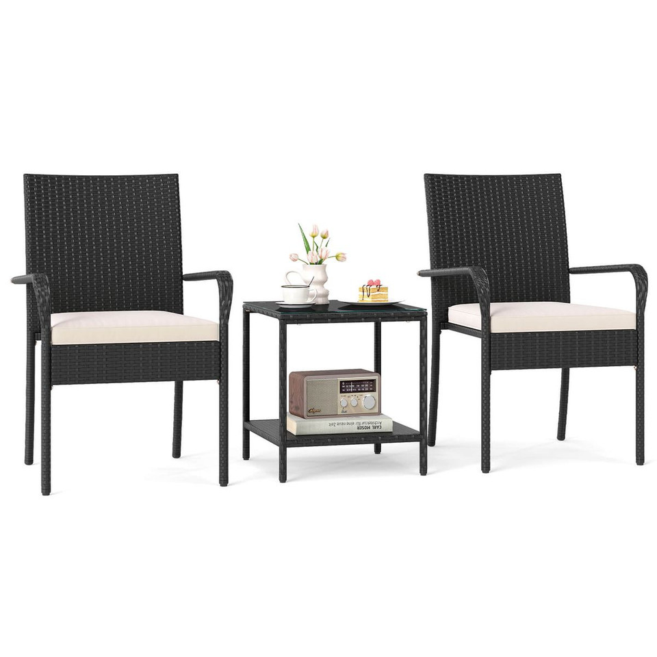 Rattan Patio Furniture Set (3 Pieces) product image