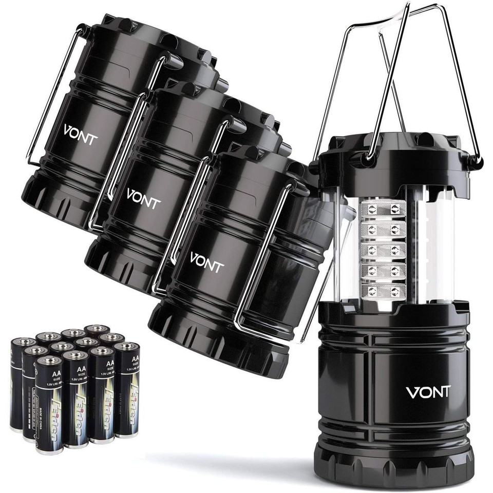 Vont Collapsible Camping Lanters (4-Pack) product image