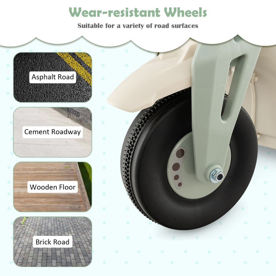 Kids' Electric Ride-on Bubble Motorcycle product image