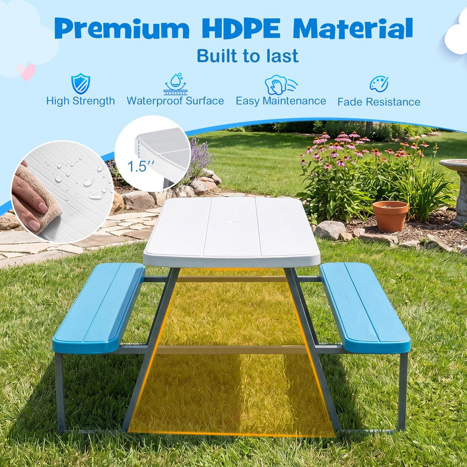 Kids' Picnic Table with Benches product image