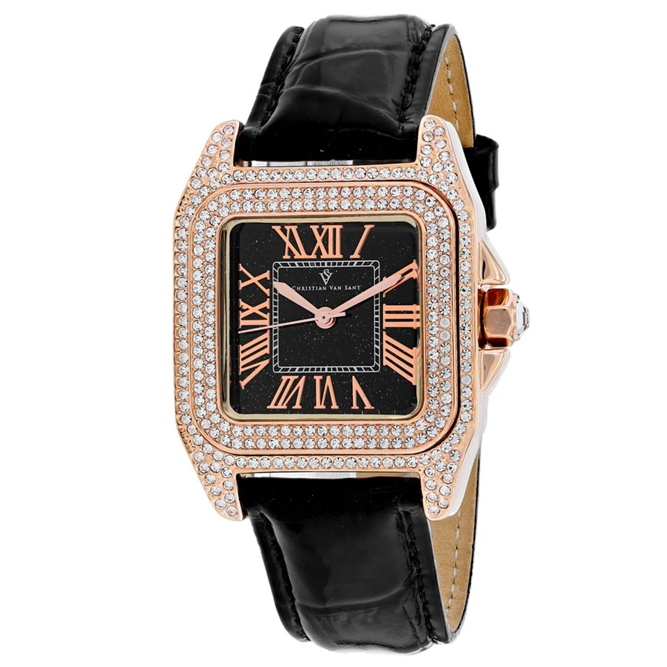Christian Van Sant Women's Radieuse Black Dial Watch product image