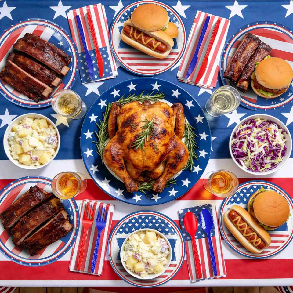 4th of July Party Supplies (181 Pieces) product image