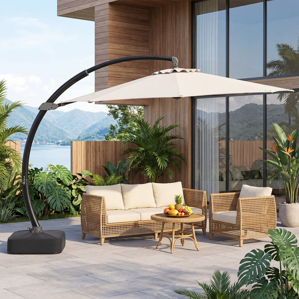 Cantilever Patio Umbrella with Base product image