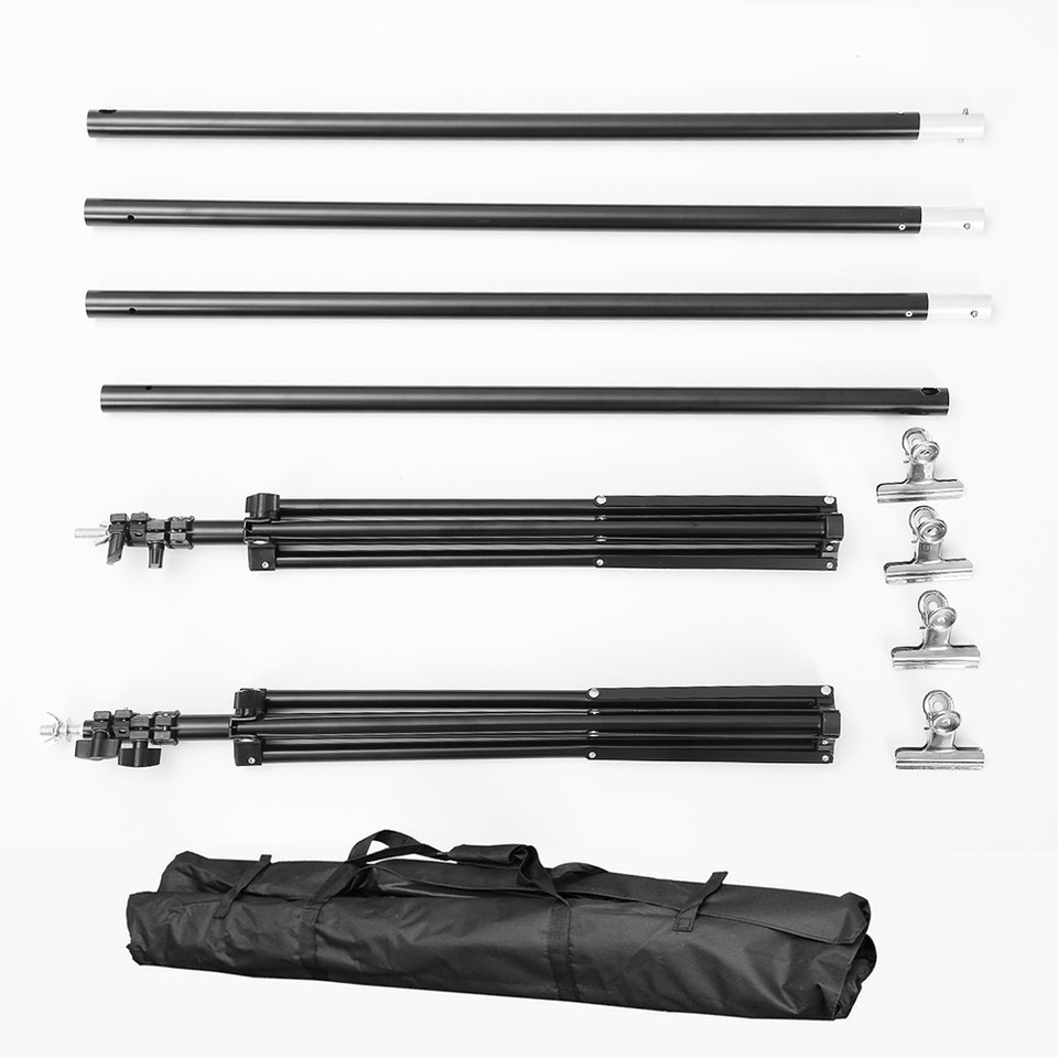 Large 6.5' x 10' Photography and Video Studio Backdrop Stand product image