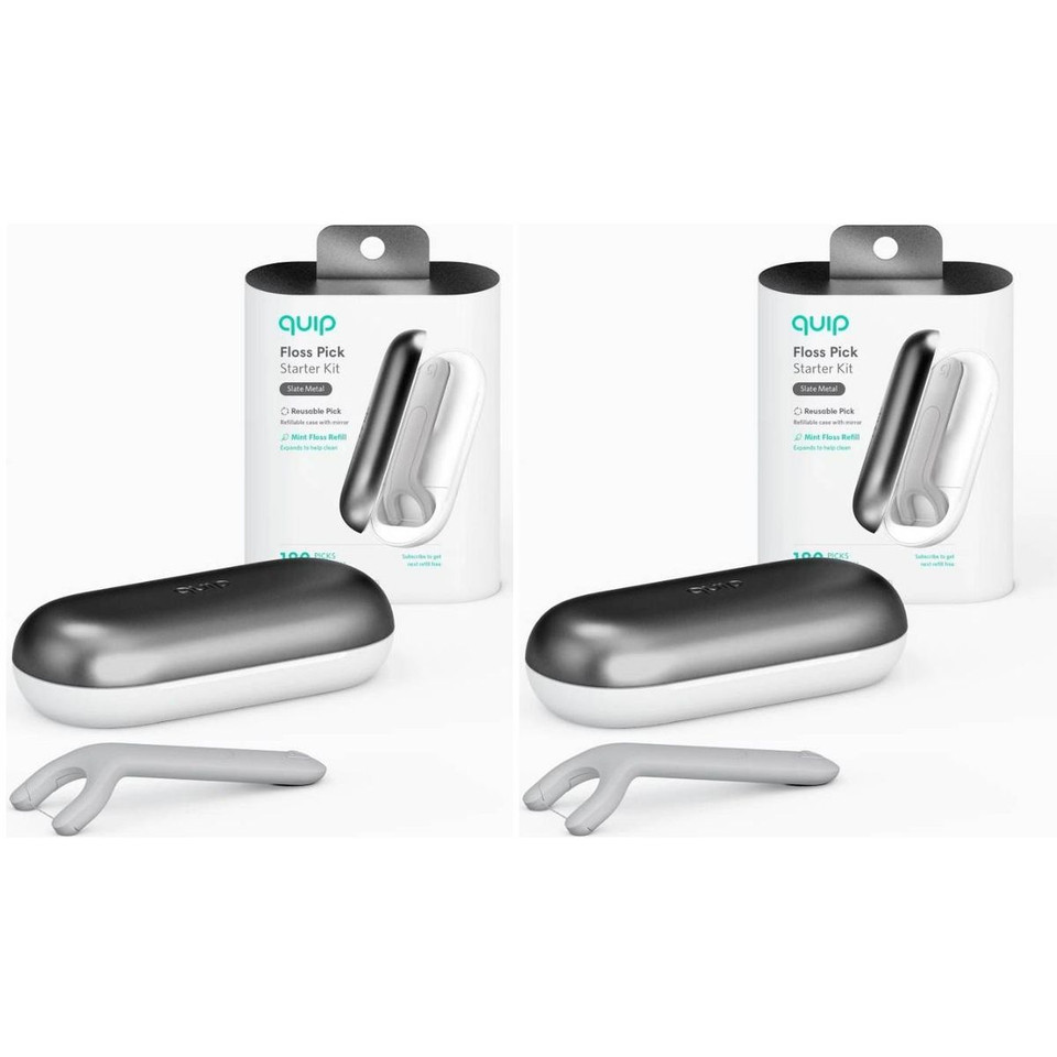 Quip Floss Pick Starter Kit (2-Pack) product image