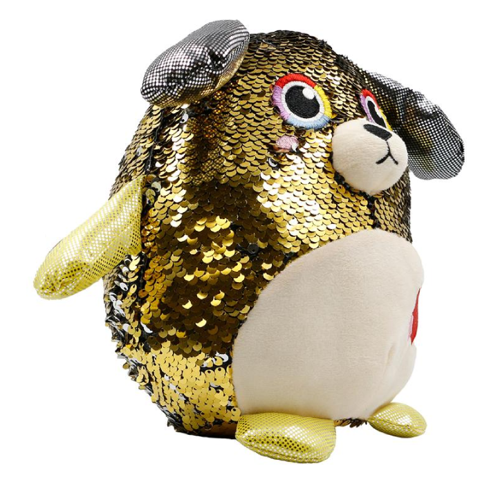 InMotion Plush Stuffed Animals with Reversible Sequins product image