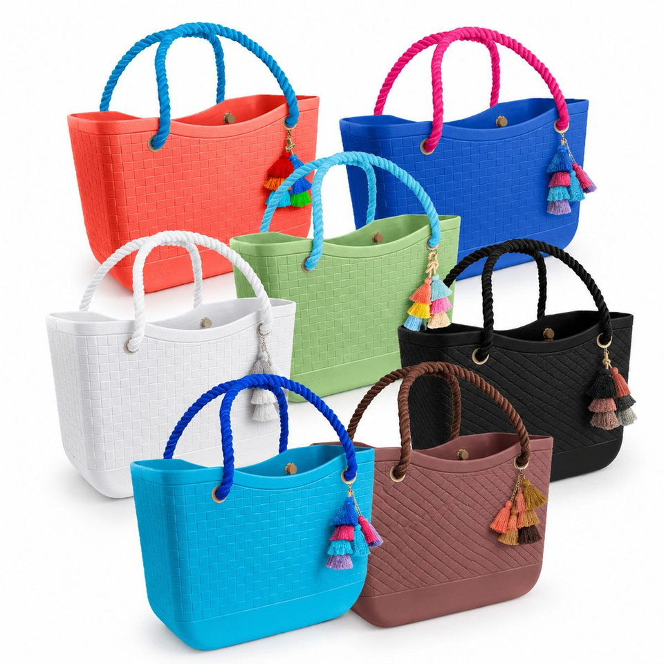 BocaBagg Waterproof Rubber Tote Bag product image