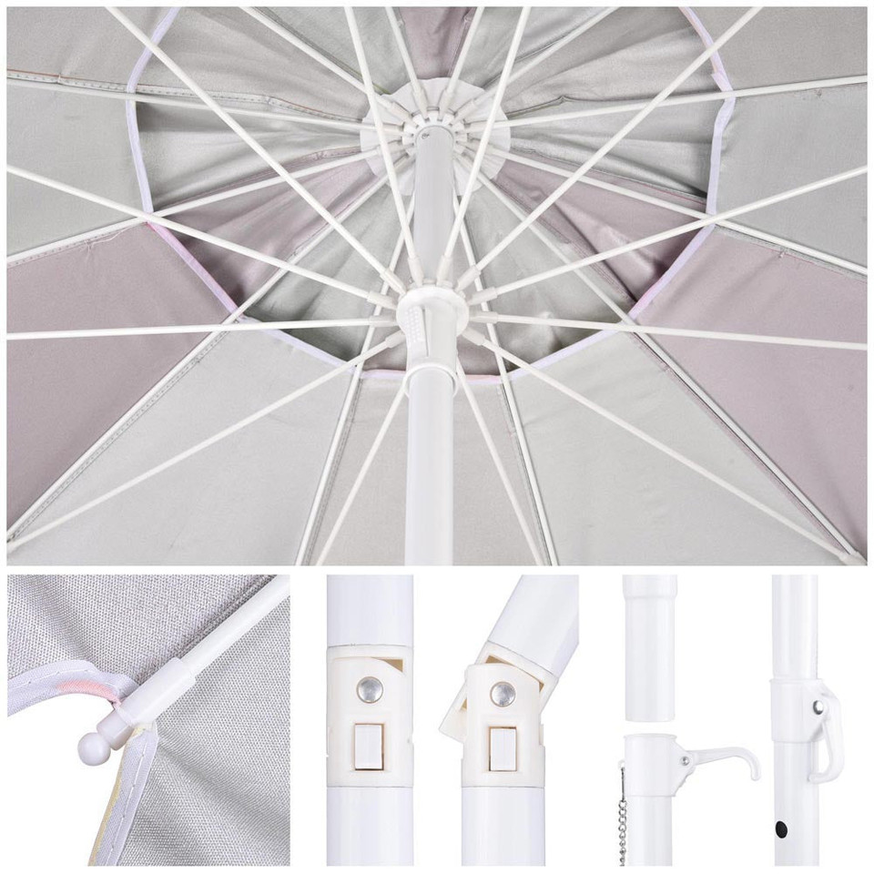 Yescom Rainbow Beach Umbrella  product image