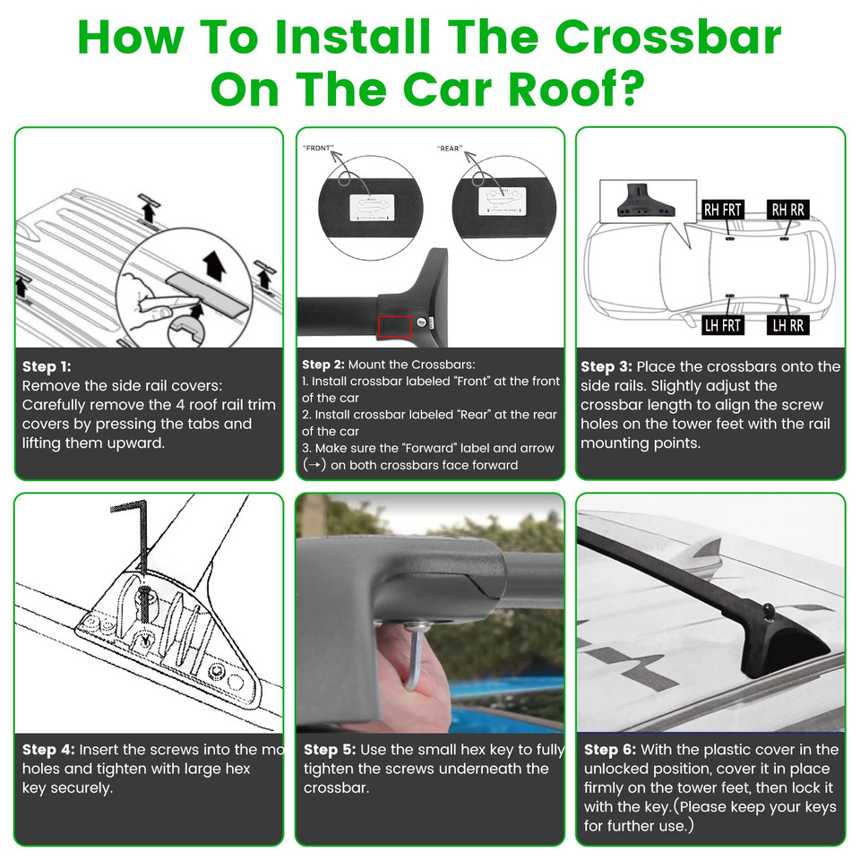 Toyota RAV4 Roof Rack Crossbars  product image