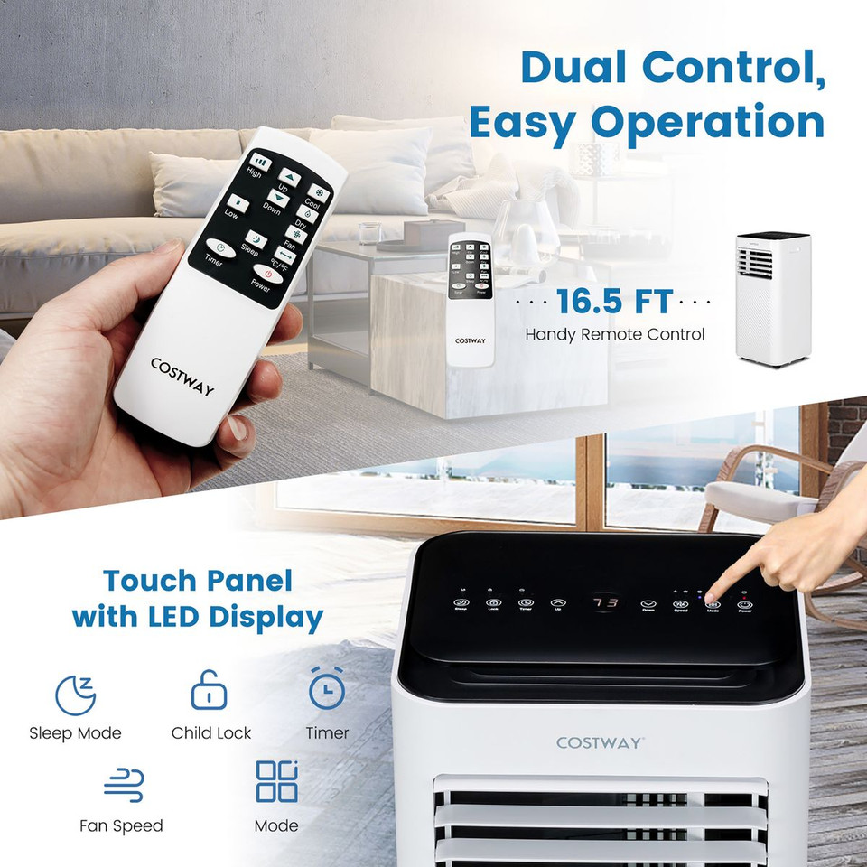 6000 BTU 4-in-1 AC Portable Air Conditioner product image