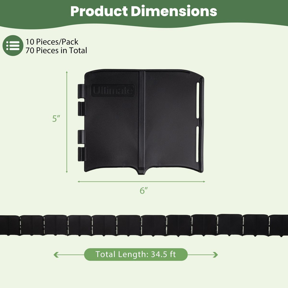 Landscape Edging Border (70 Pieces) product image