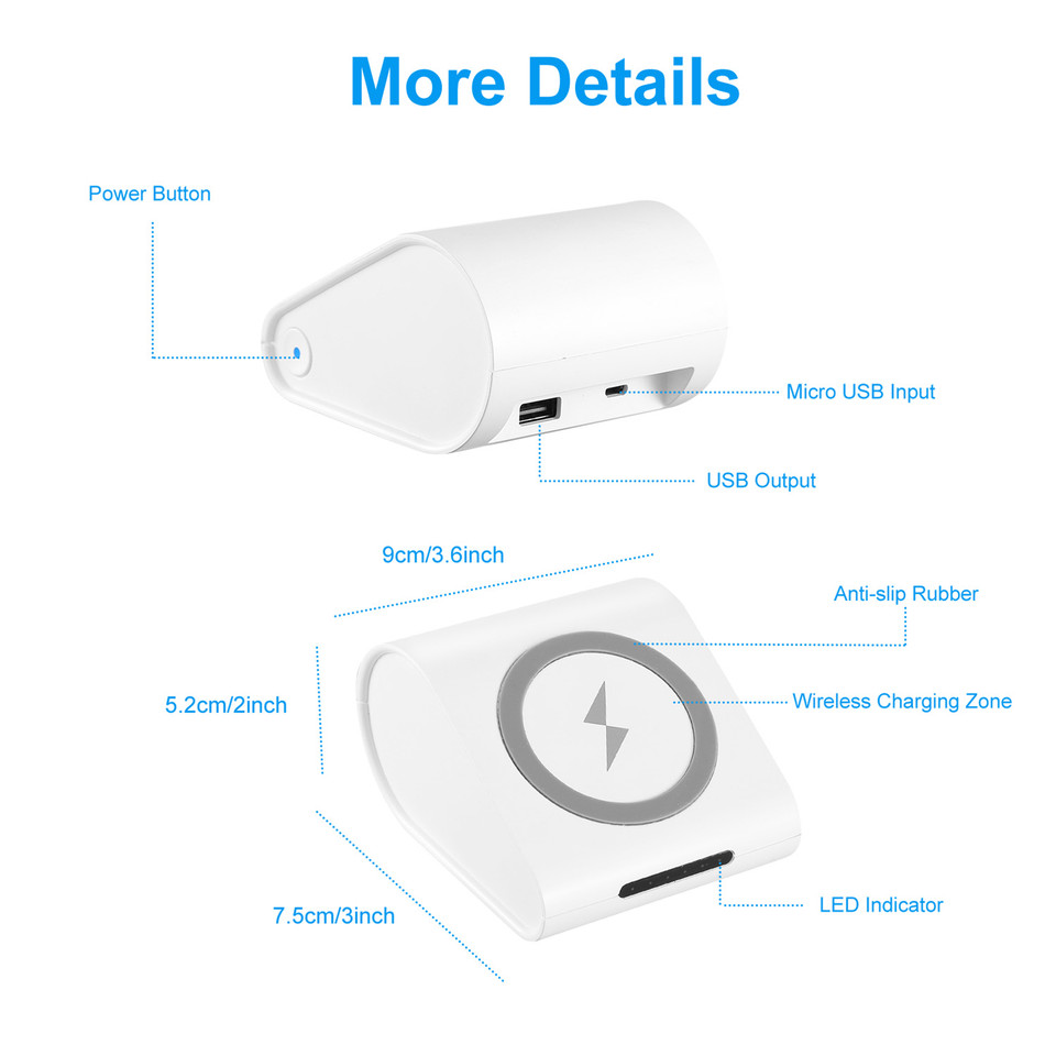 Qi-Wireless Charging Power Bank product image