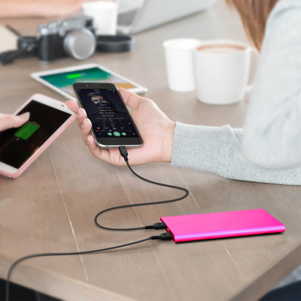 20,000mAh Power Bank with Dual USB Ports & LED Flashlight product image