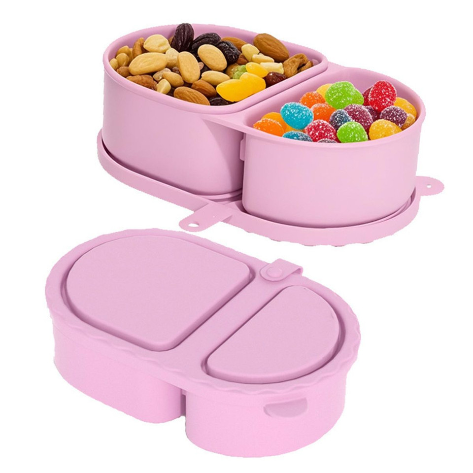 2-Compartment Portable Lunch Box product image