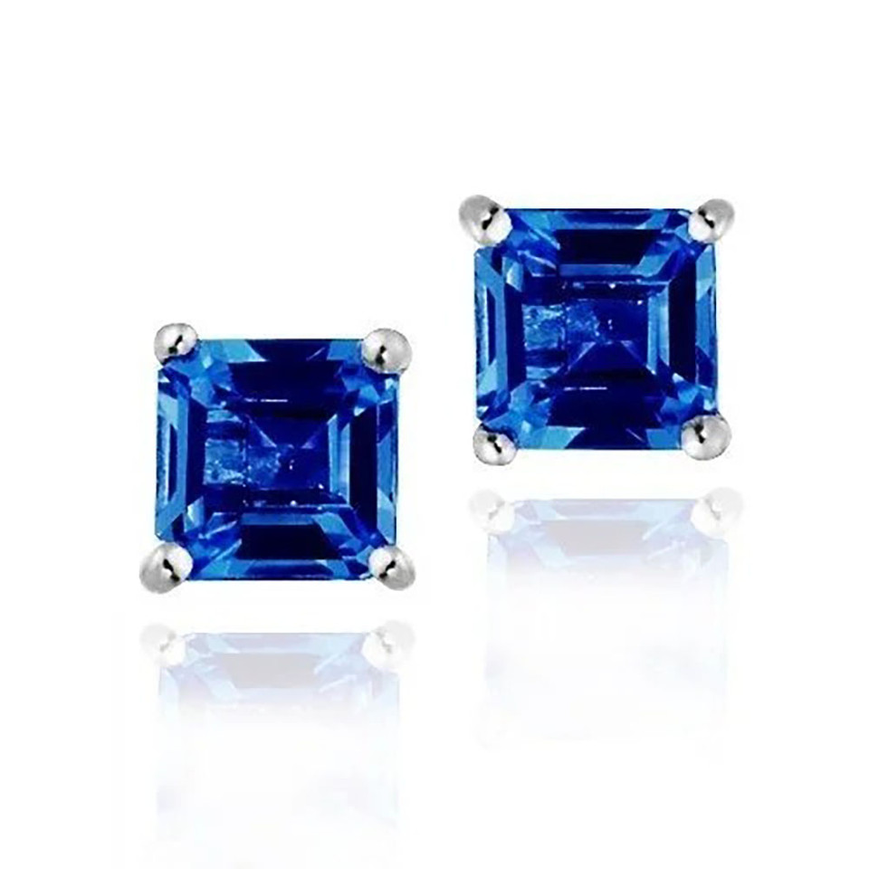 2.00CTTW Square Crystal Stud Earrings product image