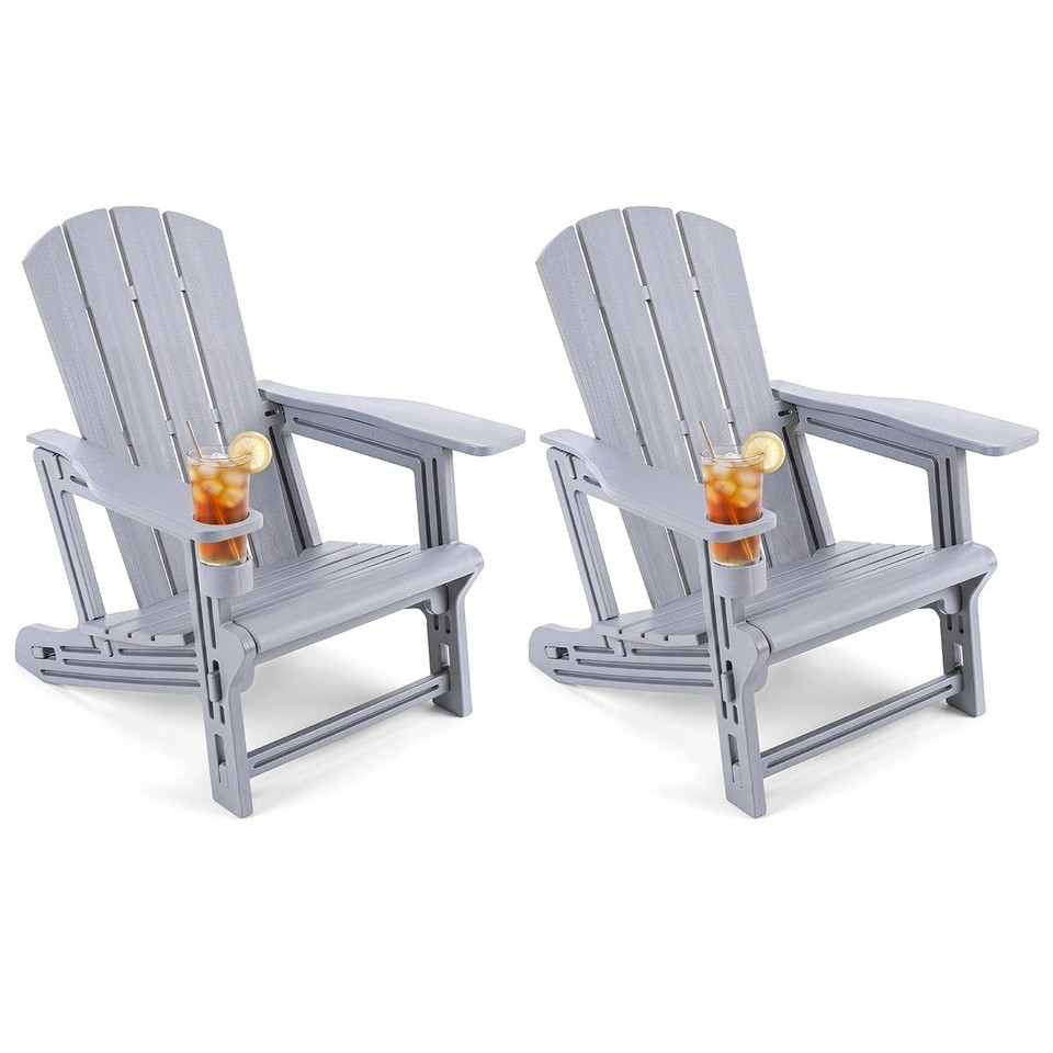 Wood Grain Adirondack Chairs(1- to 4-Pack) product image