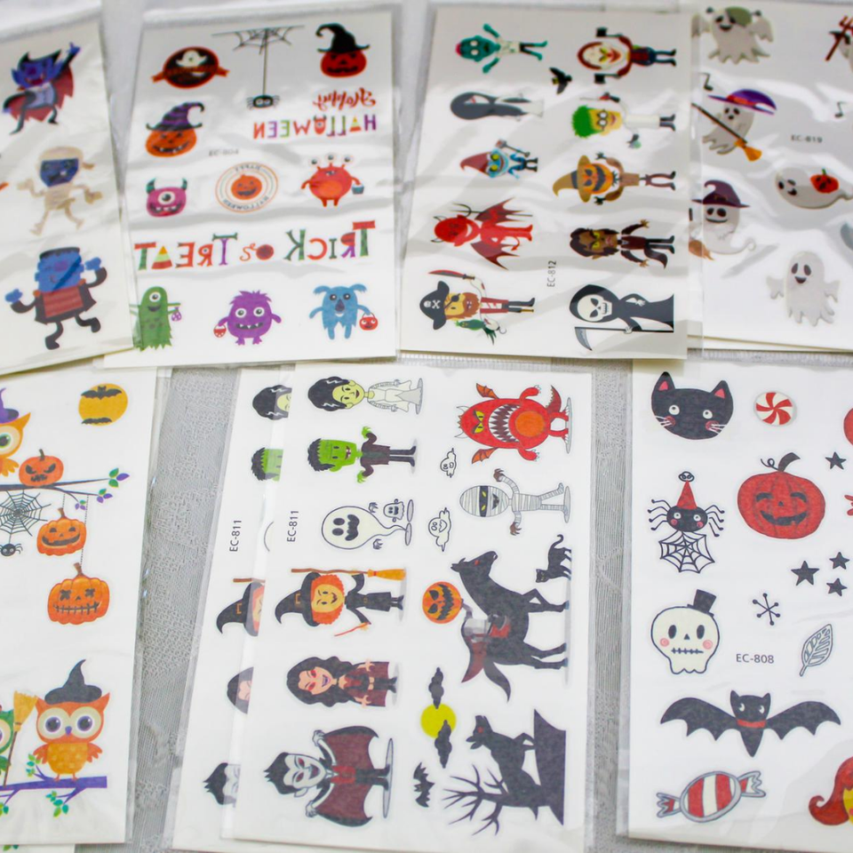Halloween Temporary Tattoos product image
