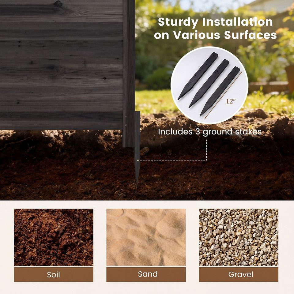 Outdoor Privacy Fence (2- to 6-Panels) product image