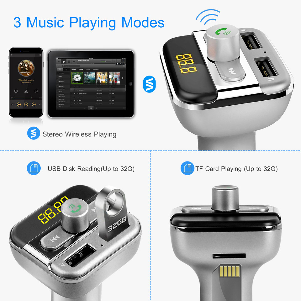 Wireless Car FM Transmitter product image