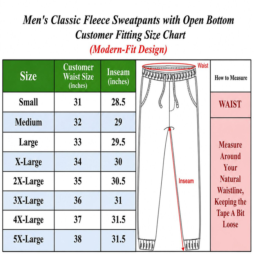 Men's Modern Fit Fleece Lined Jogger Sweatpants product image
