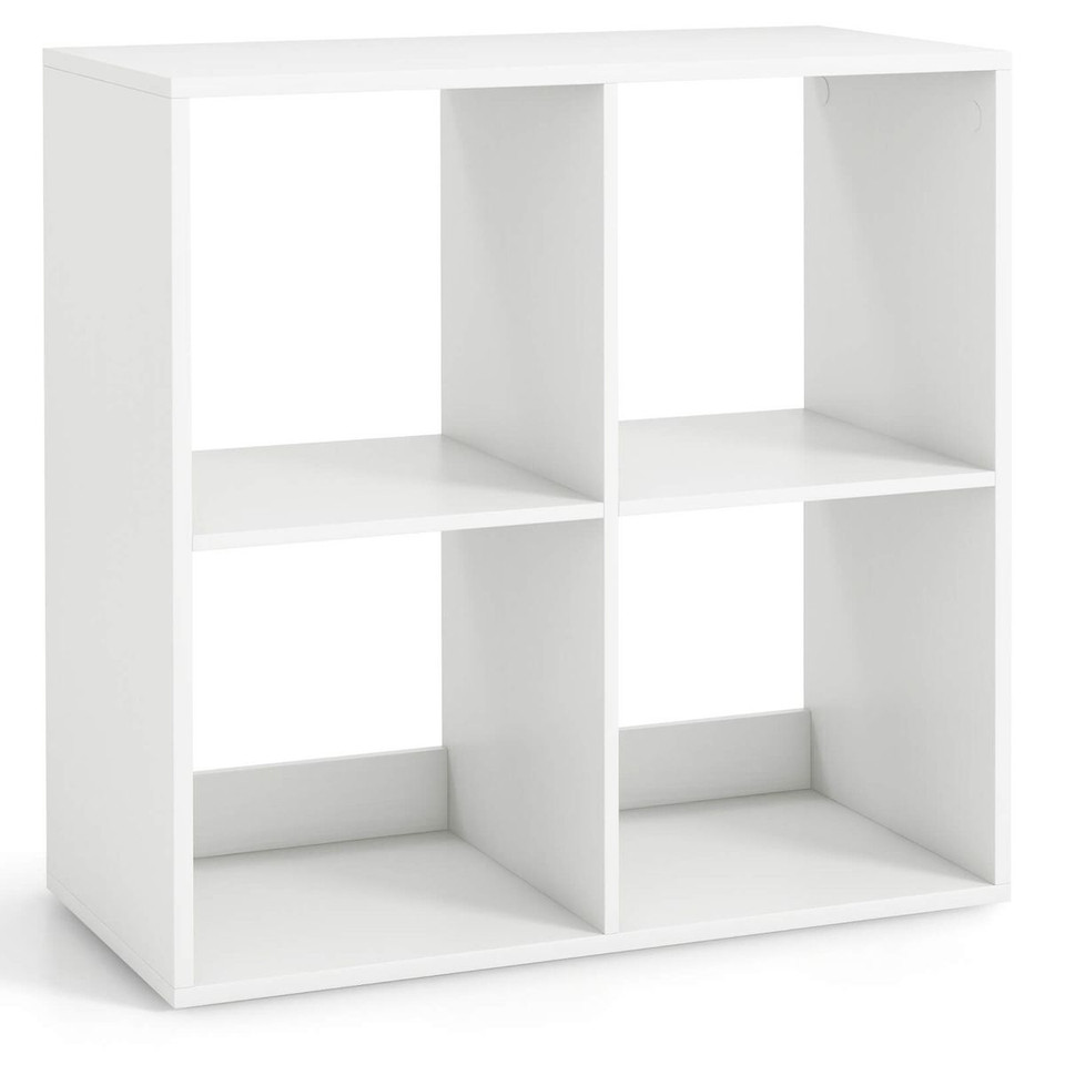 4-Cube Open Bookshelf with Anti-Tip Kits and Non-Slip Footpads product image