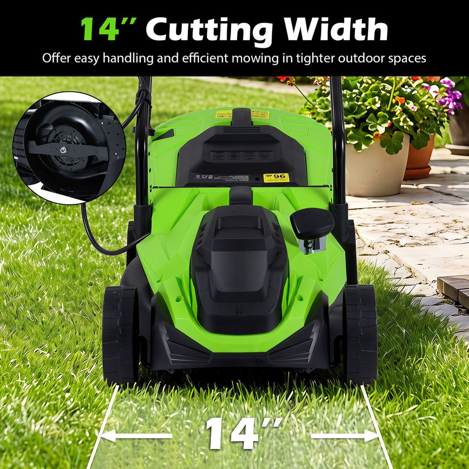 Corded Electric Push Lawn Mower  product image