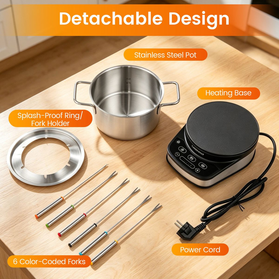 Electric Fondue Pot Set  product image