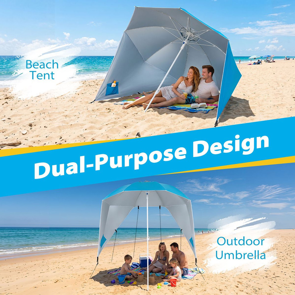 2-In-1 Beach Shelter Umbrella  product image