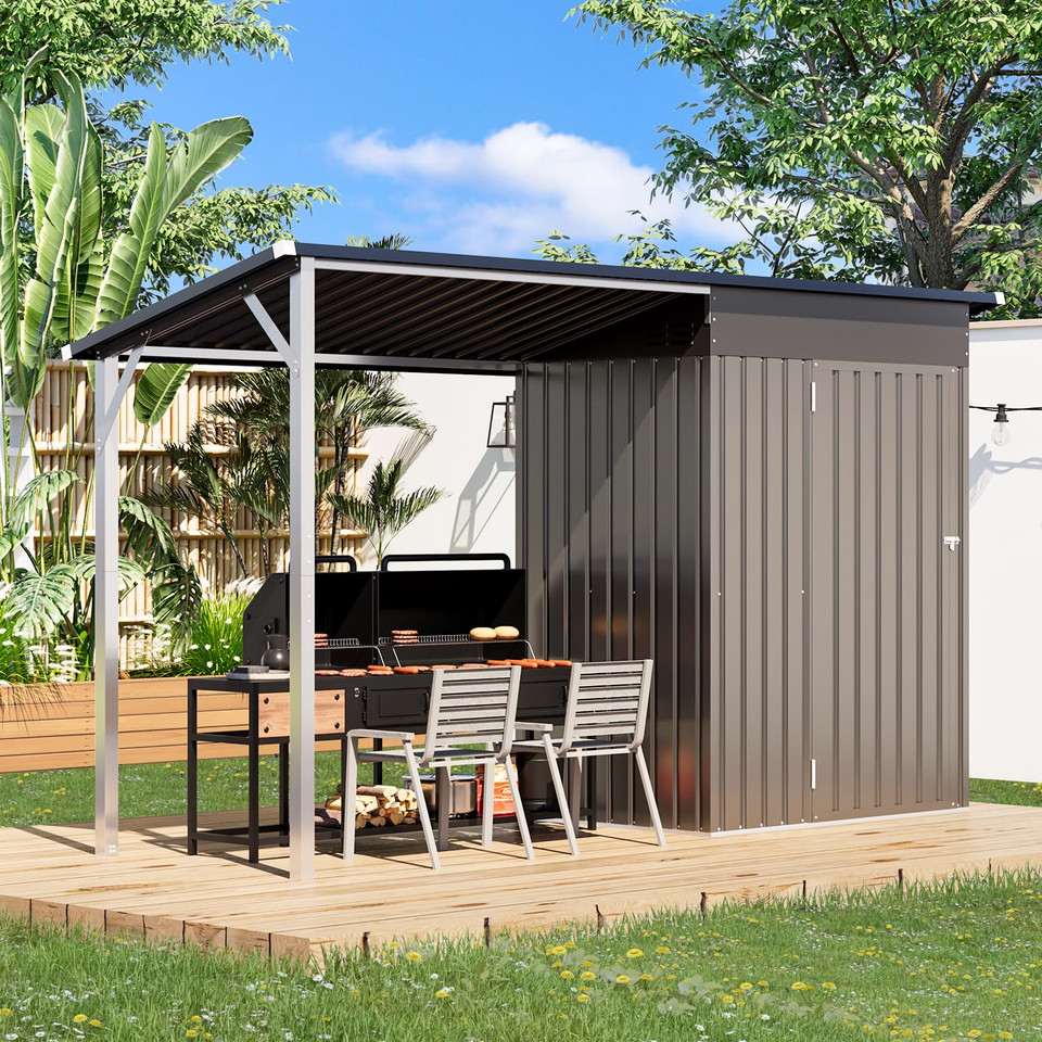 3x5 Outdoor Open-Sided Storage Shed with 15 Sq. Ft Covered Space  product image