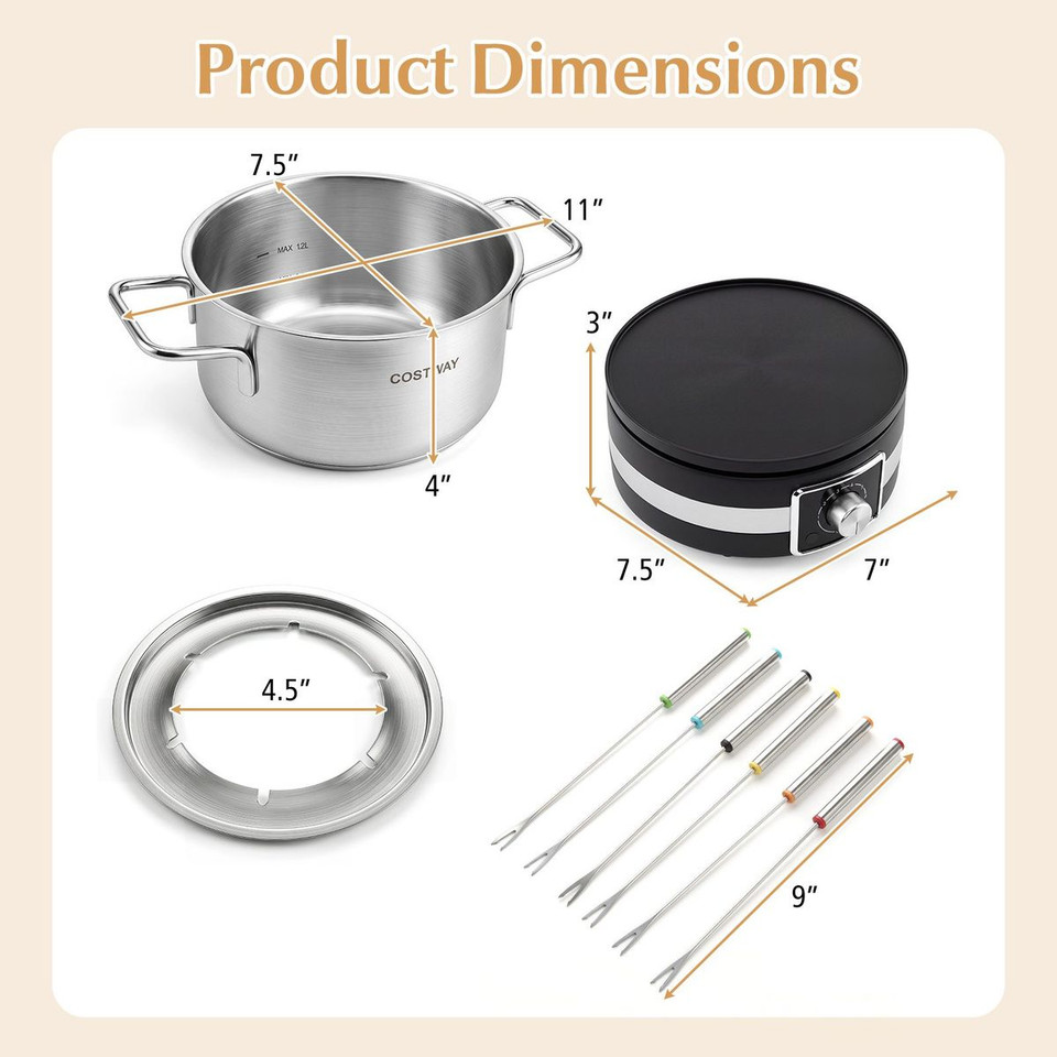 Electric Fondue Set  product image