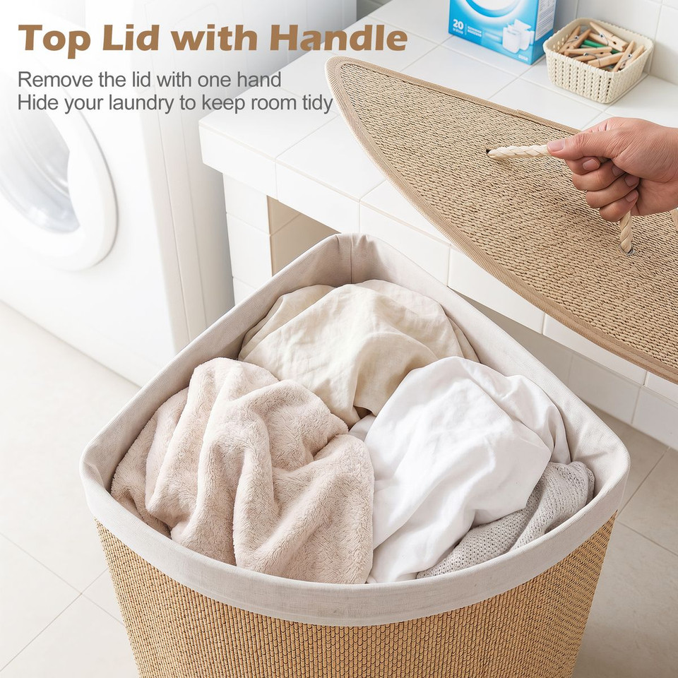 Bamboo Laundry Hamper product image