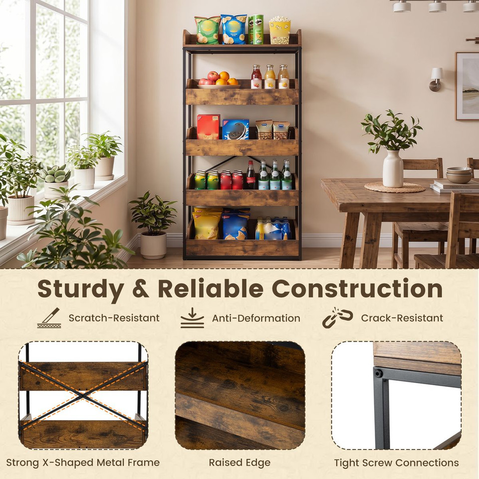 5-Tier Food Storage Rack product image