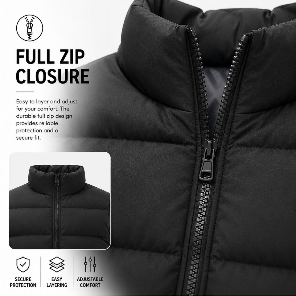 Men's Heavyweight Puffer Bubble Vest product image