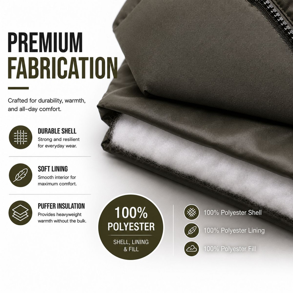 Men's Heavyweight Puffer Bubble Vest product image