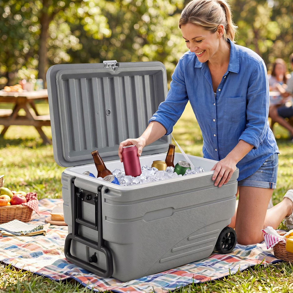 Portable Wheeled Ice Cooler product image