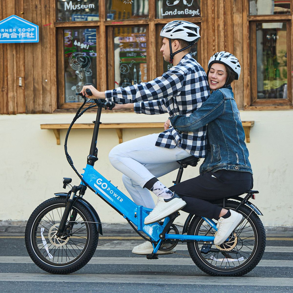 GoPowerBike Folding Electric Bike | 500W Motor | 20mph Top Speed product image