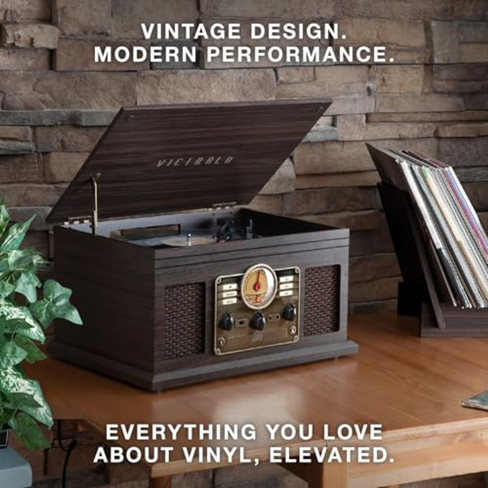 6-in-1 Bluetooth Record Player product image