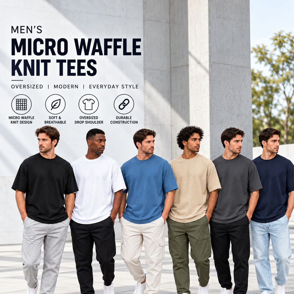 Men’s Heavyweight Oversized Drop Shoulder Tee (3-Pack) product image