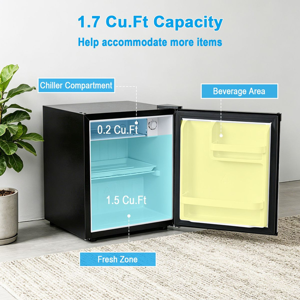 Mini Fridge with Chiller Compartment product image