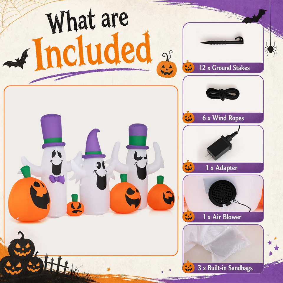 Inflatable Halloween Ghosts product image
