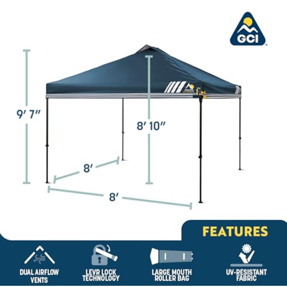 GCI Outdoor 8x8 Pop-Up Canopy Tent product image