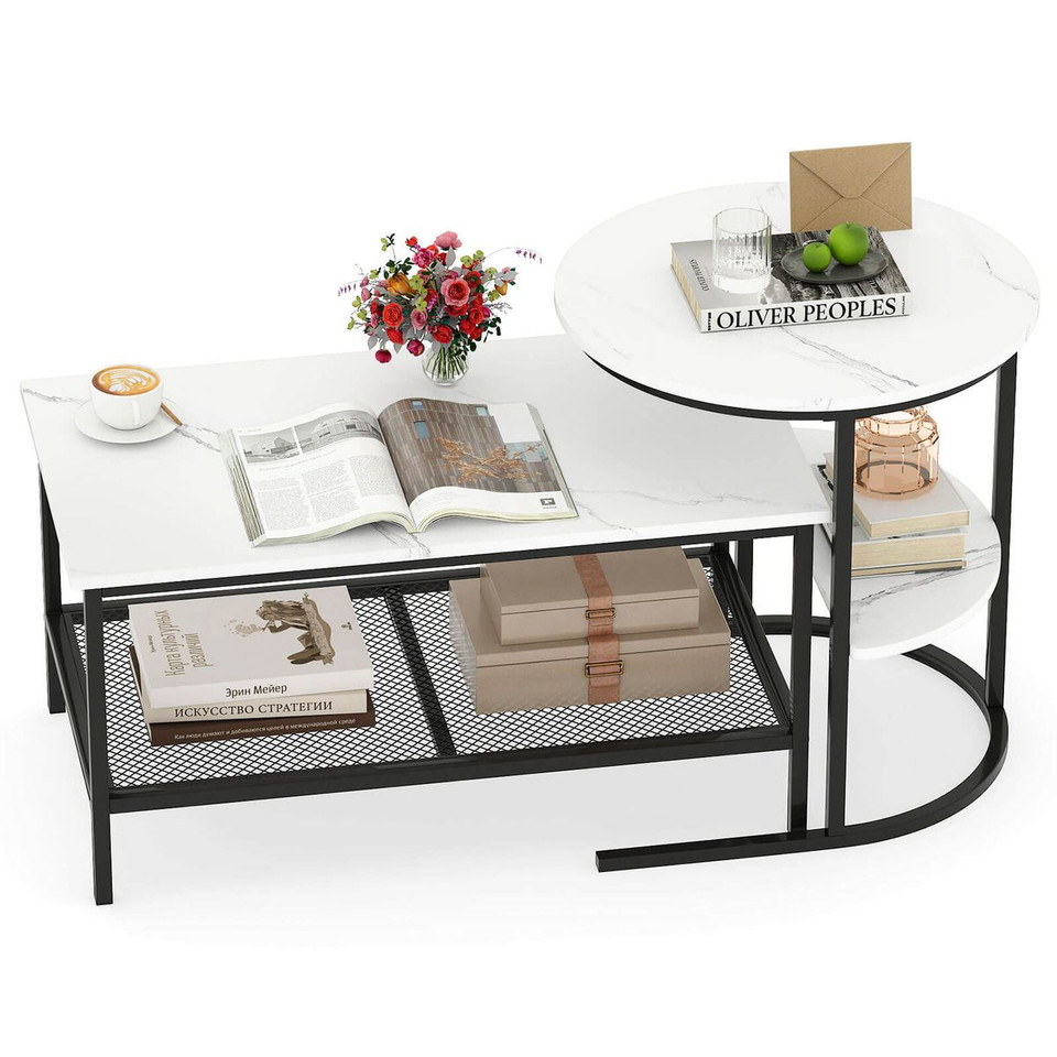 2-Tier Coffee Table (Set of 2) product image
