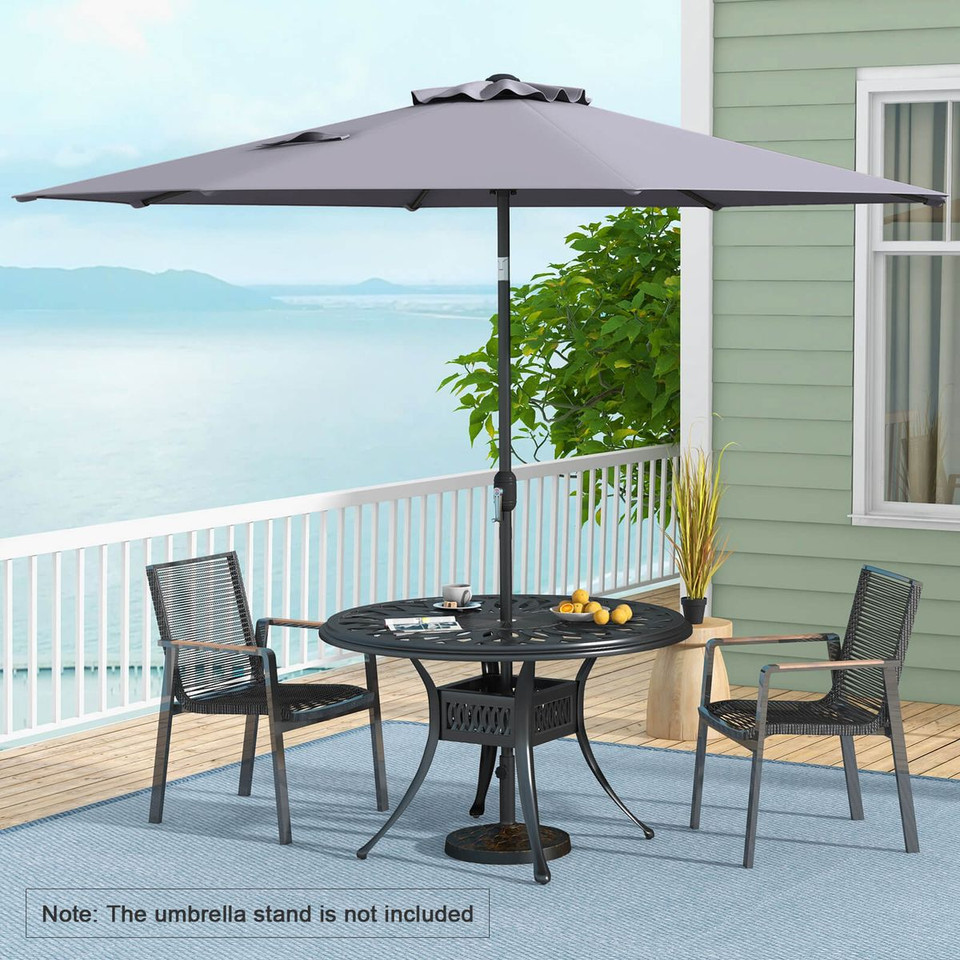 10FT Patio Umbrella with Fixing Strap product image