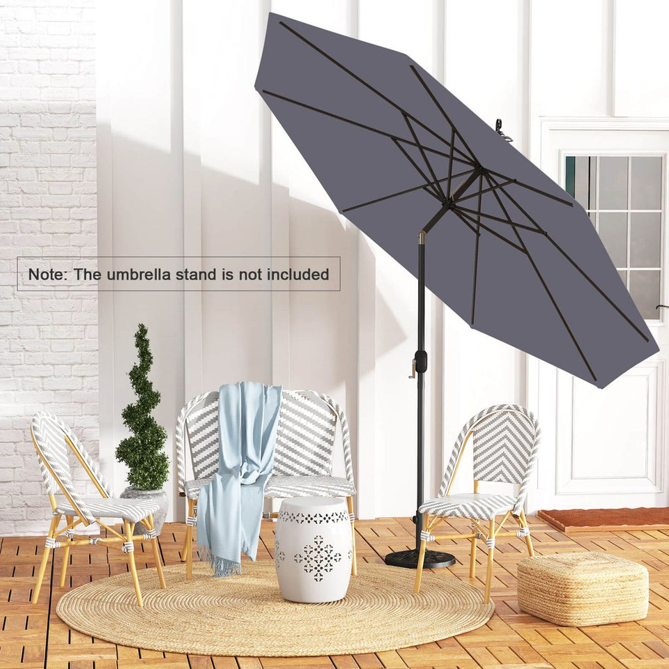 10FT Patio Umbrella with Fixing Strap product image